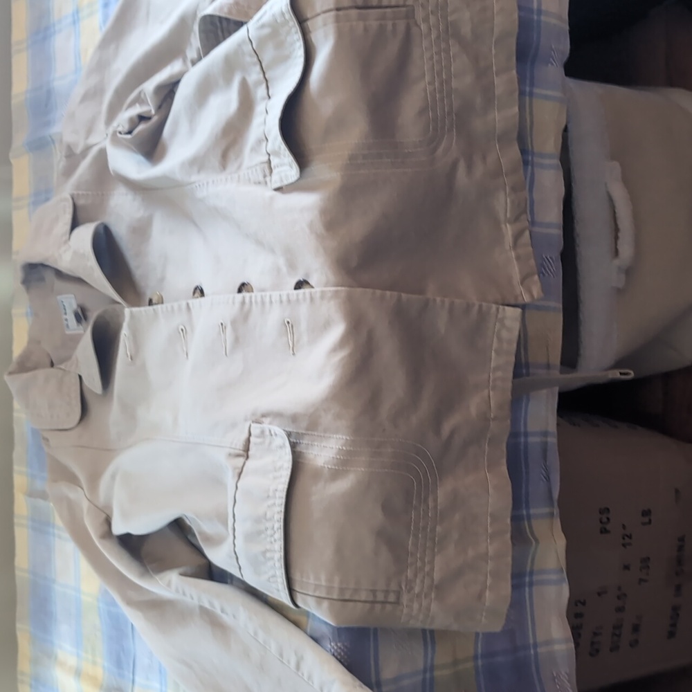 Old Navy Women's Beige Trench Coat